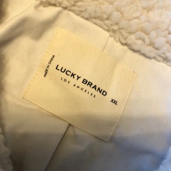 Lucky Brand Utility Teddy Coat - Picture 10 of 12